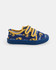 West Coast Eagles Walnut Kids Velcro Canvas Shoes (2024)