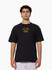 West Coast Eagles Adult Lock Up Tee Faded Black (2025)