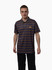 West Coast Eagles Men's Striped Golf Polo Grey (2025)