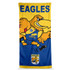 West Coast Eagles Jumbo Mascot Beach Towel (2025)