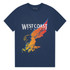 West Coast Eagles Adult Gather Round Cotton Tee Ochre (2026)
