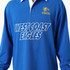 West Coast Eagles Adult Long Sleeve Polo Royal (2026)