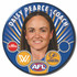 West Coast Eagles AFLW Player Badges 2026
