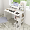 NEW 48' Modern Computer Desk Home Office Workstation w/Hutch & Storage Shelves White