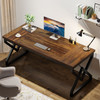 New 63" Industrial Executive Desk Office Computer Desk Large Study Writing Table