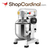 New Commercial Food Mixer, 30Qt Commercial Mixer with Timing Function, 1100W Stainless Steel Bowl Heavy Duty Electric Food Mixer Commercial with 3 Speeds Adjustable 108/199/382 RPM, Dough Hook Whisk Beater Included, Perfect for Bakery Pizzeria