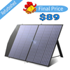 ALLPOWERS 18V100W Portable Foldable Solar Panel Kit Refurbished for Generator