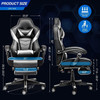 ELECWISH Gaming Chair Ergonomic Computer Office Chair Recliner Swivel Seat