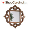 New Wood Moroccan Pattern Wall Mirror - Bed Bath & Beyond Walls Hanging Mirror