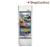 Premium Levella 9.0 cu. ft Single Door Commercial Refrigerator Beverage Cooler in Silver
