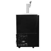 Heavy Duty Commercial 2 Tap Black Beer Dispenser (24" depth 60" length)