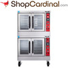 New SG44 Double Deck Full Size Natural Gas Convection Oven with Solid State Controls