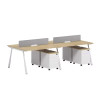 BGZ-47 modern office furniture office tables and chairs set made in china work table staff desk staff table l shaped office desk