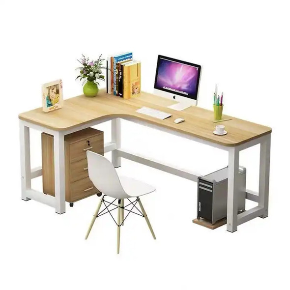 New Study Table Desk Computer Desk White With Drawers Cabinet Writing Working Laptop Table Office Table