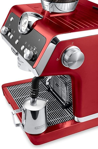 New De'Longhi EC9335R La Specialista Espresso Machine with Sensor Grinder, RED