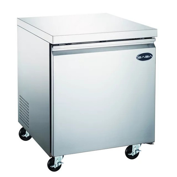 Heavy Duty Commercial 27" One Door Undercounter Freezer