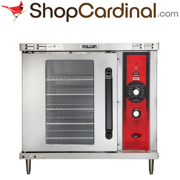 New GCO2D Single Deck Half Size Natural Gas Convection Oven with Solid State Controls
