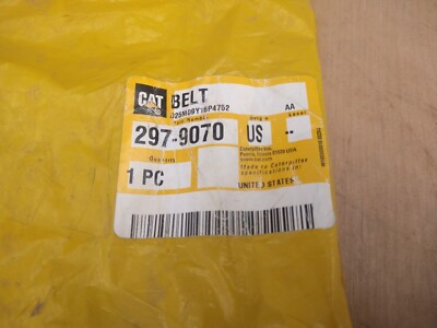 Caterpillar BELT - 297-9070 New, Industrial Parts Closeout