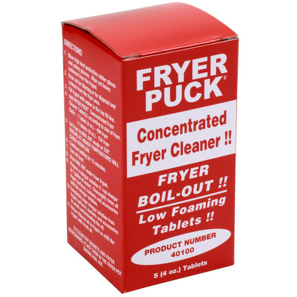 50 Pack 4 oz  Commercial Restaurant Deep Fat Fryer Cleaner Cleaning Tablets With Shipping
