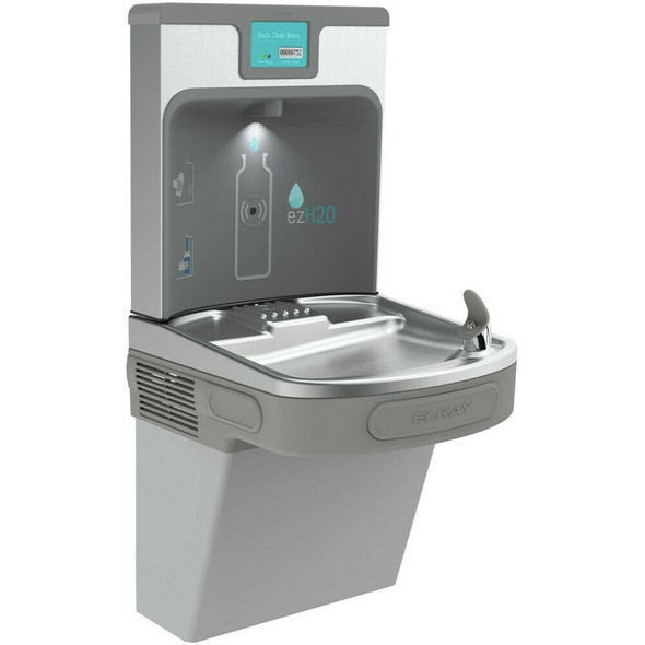 Elkay LZS8WSLP Enhanced EZH2O Bottle Filling Station  amp  Single ADA Cooler New With Shipping