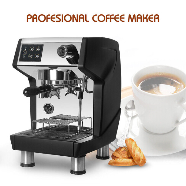 New Commercial Espresso Machine Coffee Maker Latte Cappuccino Coffee Machine 220V