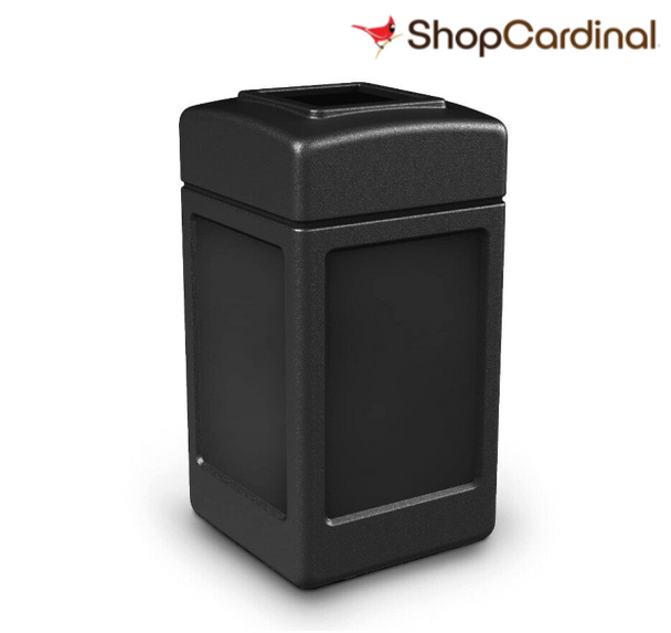 Commercial Zone 38 gal. Square Commercial Trash Can