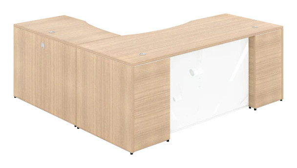 Maple modern office desk furniture office furniture staff desk L shaped desk 