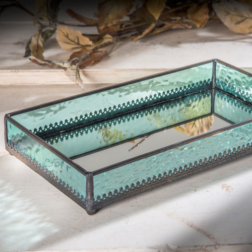 Designer Inspired LV Glass Rolling Tray – Script Glass