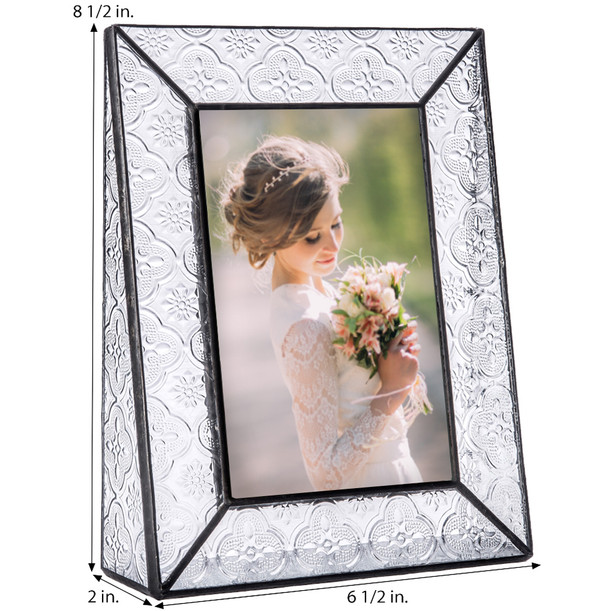 Picture Frame 8x10, 5x7, 4x6 Clear Glass Photo Frame Tabletop Gift for  Parents Family Wedding Frame Pic 319 Series 