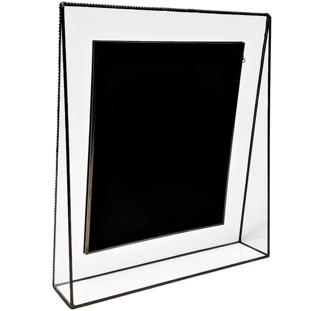 Black Foil Metallic Frame 4x6 - Photo Frames - Tates