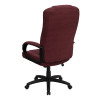 Flash Furniture High Back Burgundy Fabric Executive Office Chair - BT-9022-BY-GG