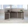 Bush Furniture Easy Office L-Shaped Desk 60" - EOD360MR-03K