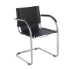 Safco Flaunt Leather Guest Chair - 3457