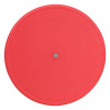 Flash Furniture 33'' Round Height Adjustable Red Plastic Activity Table YU-YCX-007-2-ROUND-TBL-RED-GG