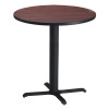 Mayline Bistro Bar and Cafe Breakroom Table Round High Base 36D x 42 1/8H - CA36RHB