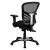 Flash Furniture Mid-Back Multi-Function Control Black Mesh Chair - HL-0001-GG