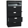 HON 600 Series 36" 5-Drawer Metal Lateral File Cabinet - 685L