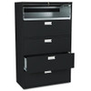 HON 600 Series 42" 5-Drawer Metal Lateral File Cabinet - 695L