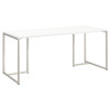 Kathy Ireland by Bush Method Collection 72"W Table Desk White - KI70207K