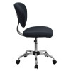 Flash Furniture Mid-Back Gray Mesh Task Chair with Chrome Base - H-2376-F-GY-GG