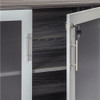 Mayline Medina Laminate Low Wall Cabinet Gray Steel - MVLC-LGS