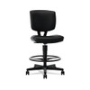 HON Volt Series Adjustable Task Stool, Black Leather - 5705SB11T