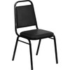 Flash Furniture Hercules Series Upholstered Stack Chair with Trapezoidal Back - FD-BHF-2-GG