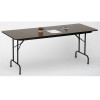 Correll High-Pressure Top Heavy Duty Folding Table Standard 29 Fixed Height 36 x 72 - CF3672PX
