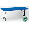 Correll R-Series Heavy Duty Blow-Molded Plastic Folding Table Colored 30 x 60 - R3060C