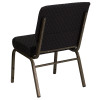 Flash Furniture Hercules Series 21 Extra Wide Black Dot Fabric Chair - FD-CH0221-4-GV-S0806-GG