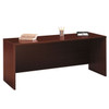 Bush Business Furniture Series C Package Credenza 72"W with 2-Drawer Mobile Pedestal Mahogany - SRC030MASU