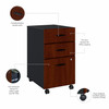 Bush Business Furniture Series A Mobile File Cabinet 3-Drawer Hansen Cherry Assembled - WC94453PSU