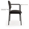 Basyx Stacking Guest Chair with Arms - VL616VA