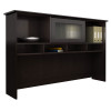 Bush Cabot Collection L-Shaped Desk 60" & Hutch Espresso Oak - CAB001EPO